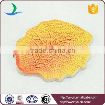 Yellow Leaf Porcelain Board With Clear Vein photo-4