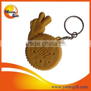 Cookie pvc keychain