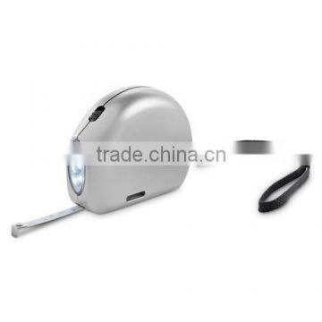 Dynamo Torch With 3 LED and 1m Tape Measure photo-2