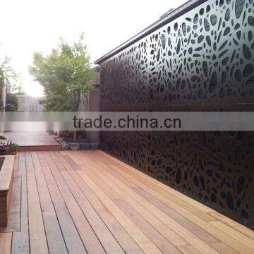 Garden Decoration Cast Vintage Design Art Aluminum Garden Privacy Fence photo-3