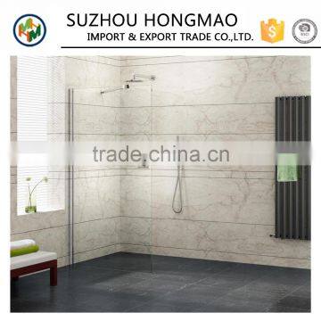 HSR02-90024 folding simple frameless shower screen