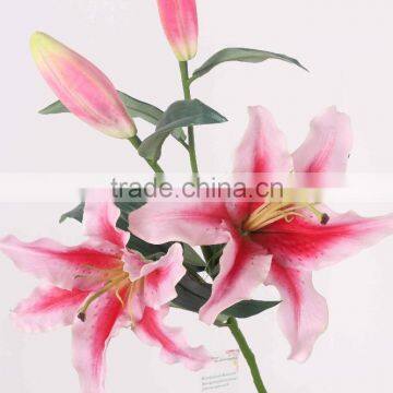CHY10121102 Bulk Artificial Fabic Lily Flower Making photo-5