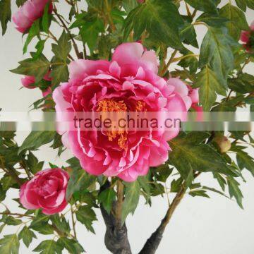 Fake Arbor Peony Flower Tree Artificial Peony Flower for Decoration photo-3