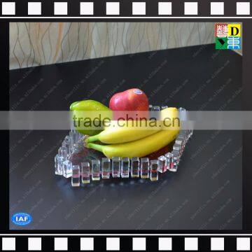 Household Plexiglass Serving Tray Clear Acrylic Candy Acrylic Tray photo-2