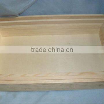 eco-friendly wood serving tray / food tray/wood tray