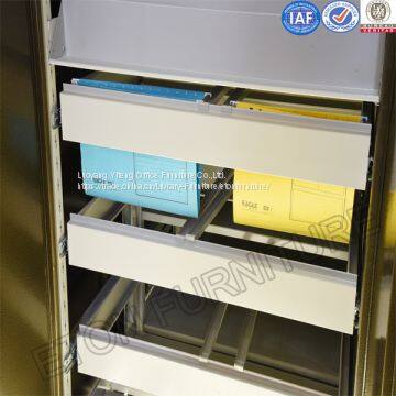 Yiteng Library Furniture Metal Mobile Bookcase Shelving Cabinet photo-5