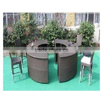 outdoor furniture rattan bar furniture