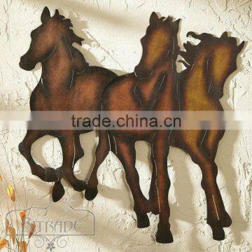 Metal Wall Horse