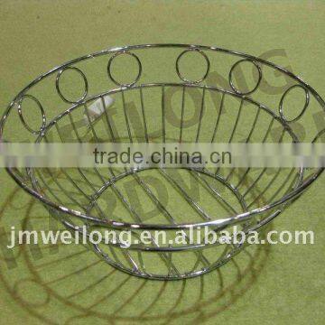 galvanized fruit basket