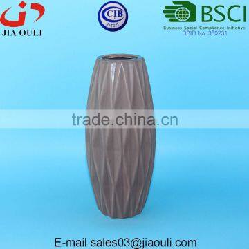 Matte Finish Ceramic Origami Vase photo-3