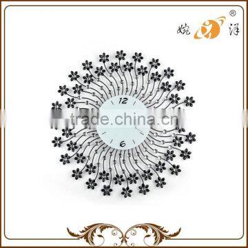 Different Kinds Flower Shape Beautiful Custom Wall Clock