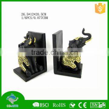 Cheap elegant base elephants polyresin crafts for bedroom