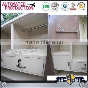 STEELITE Double Door Wardrobe Closet Teacher's Wardrobe Closet for Clothes photo-4
