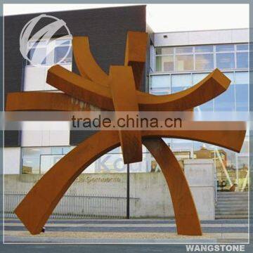 Modern Public Decoration Corten Steel ODM Sculpture