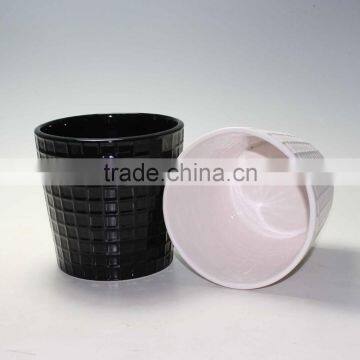 Glazed Color Ceramic Flower Pots photo-2