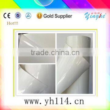 Hot!!! Hot!! Hot!!! Promotional and Original YINGHE 140 Gsm Blanco Adhesivo de Vinilo for Machine