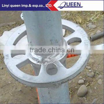 Superior Q235 Q345 Steel Galvanized Ringlock Scaffolding With High Quality photo-3