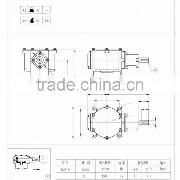 HT200 15HP Harvester Gearbox photo-6