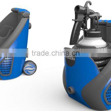 New Trolley Design HVLP Type and Electric Paint Spray Gun Application Paint Gun CE/GS/EMC Approved - Professional Factory