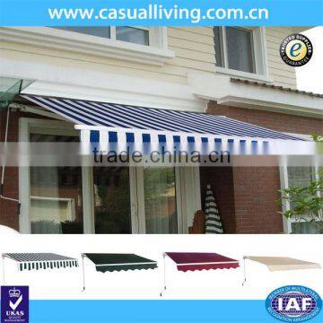 US Patio Manual Retractable Sun Shade Awnings