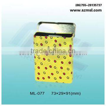 Hinged Tin Box for Playing Cards photo-2