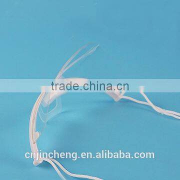 Imported Material Double-face Anti Fog Fashional Transparent Clear Plastic Face Mask for Food Service photo-5