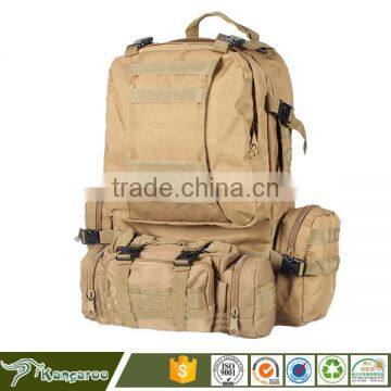 Canvas Camping Camouflage Backpack Bag photo-5