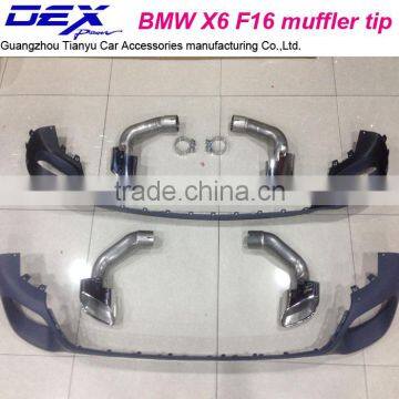 Automotive Parts for B~MW X6 F16 Muffler Tip PP Rear Diffuser photo-3