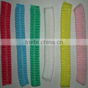 Disposable Non Woven Mob Clip Cap,non Woven Mob Caps With Elastic,disposable Non Wovwen Caps for Medical or Food Industry photo-2