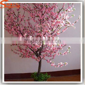 Wholsale China Customized Artifical Cherry Tree Decor Indoor Artificial Cherry Bilossom Tree Fake Cherry Tree for Sale photo-4