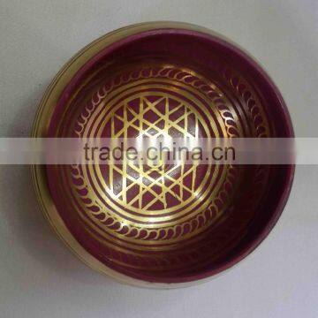 Best Selling Symbolic Colored Tibetan Meditation Healing Singing Bowl photo-2