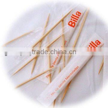 single wrapped toothpicks