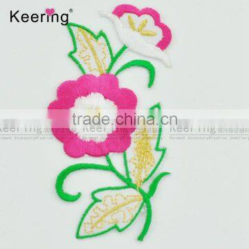 Hot Sale Clothing Flower Embroidery Patch Fabric Accessories Craft WEF-338 photo-6