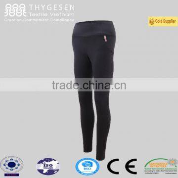 Nylon spandex four way stretch fabric material fitness women pants