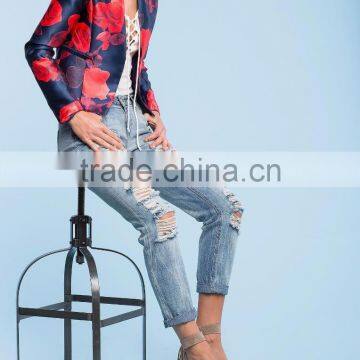 2016 Hot Sale Guangzhou Wholesale Life Bomber Smart Jacket Women photo-5