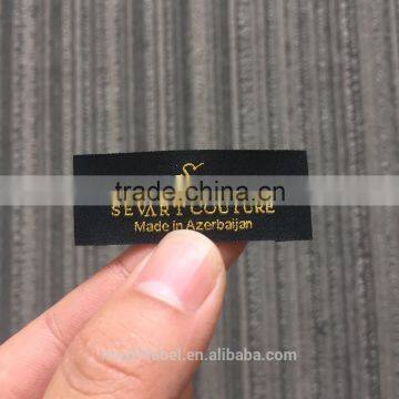 2017 Custom 50d High Definition Clothing Woven Labels With High Quality