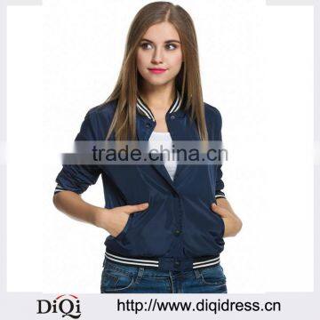 Long Sleeve Sping Autumn Sport-Style Leisure Baseball Casual Neutral Jacket