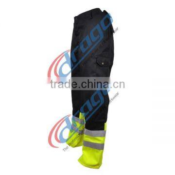 Cotton Fire Retardant Work Pants With Reflective Tape photo-2