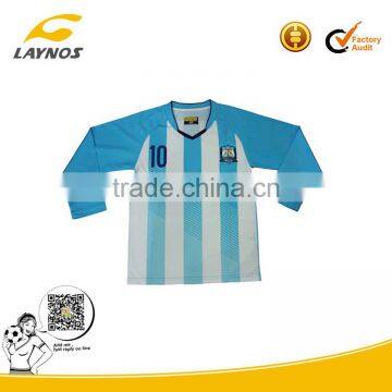 Custom Hot Selling Argentina Soccer Jersey