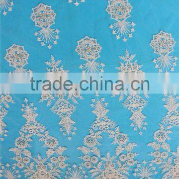 Factory direct sale cheap swiss cotton wedding dress making lace fabric