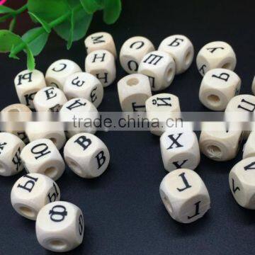 Acrylic Russian Letter Beads Polish Letter Beads Various Plastic Alphabet Letter Beads Kids Toys Accessories photo-3