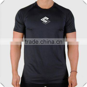 athletic cool dry fit men t-shirt workout fitness athletic sports short sleeve custom t shirt wholesale