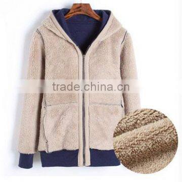 China Product Wholesale Cheap Fleece Zipper Pocket Hoodies photo-2