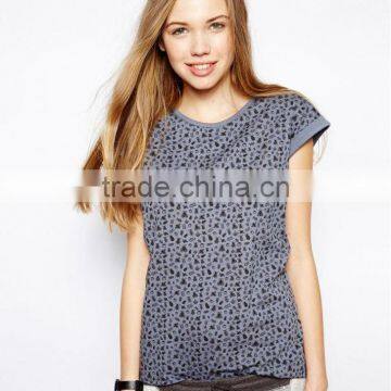 wholesale all over patterned women t shirt design