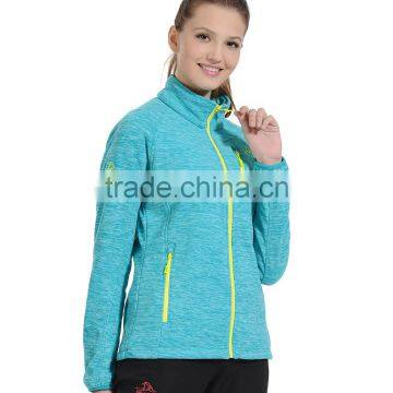 2017 wholesale sportswear outdoor clothing women fleece jacket