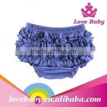 New Arrival Summer Little Girl Underwear Ruffle Cotton Kids Bloomer photo-3