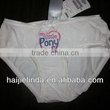 Beautiful white Chidren underwear with Lace for Girls