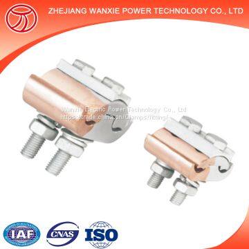 Wanxie JBTL series shapped copper-aluminium clamp groove clamp friction welding type clamp