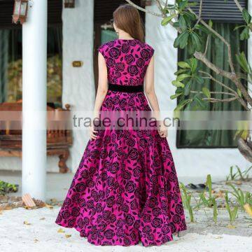 Z&M Floral Beach Dress Summer Beach Dress Beach Party Wear Dress photo-3