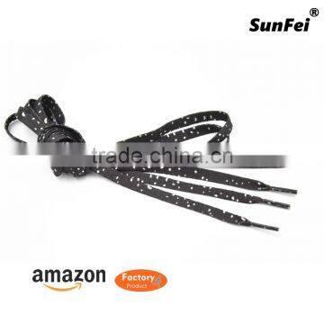 2017 Hot Printing Splash Shoelaces for Jogging Running Yeezy Sneakers Lo-Top Shoes Boost - All Size photo-3